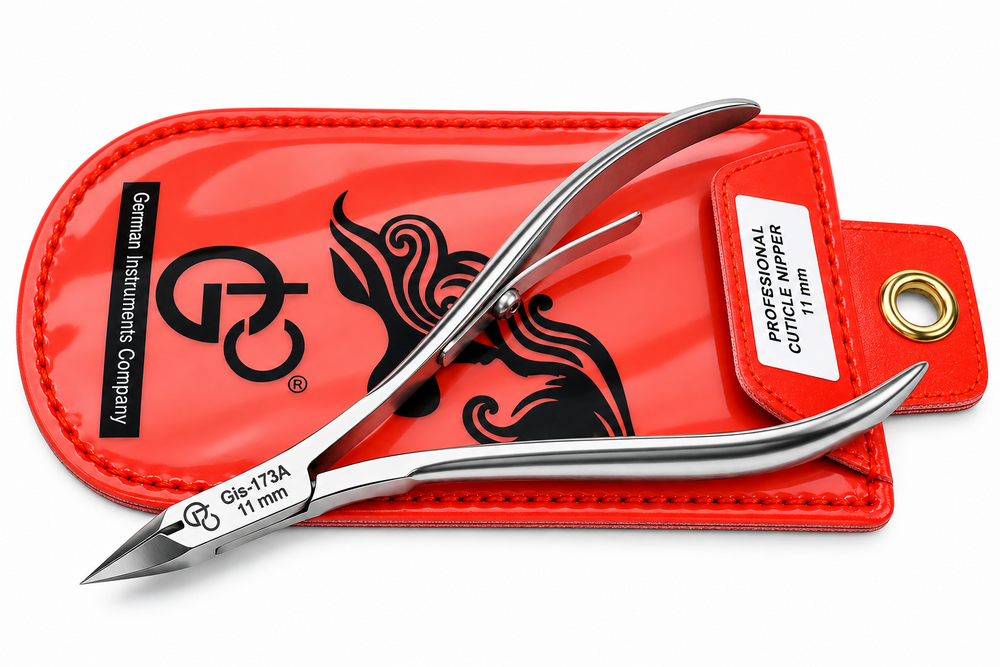 GIS-173A Professional Cuticle Nipper — 11 mm Slim Mouth