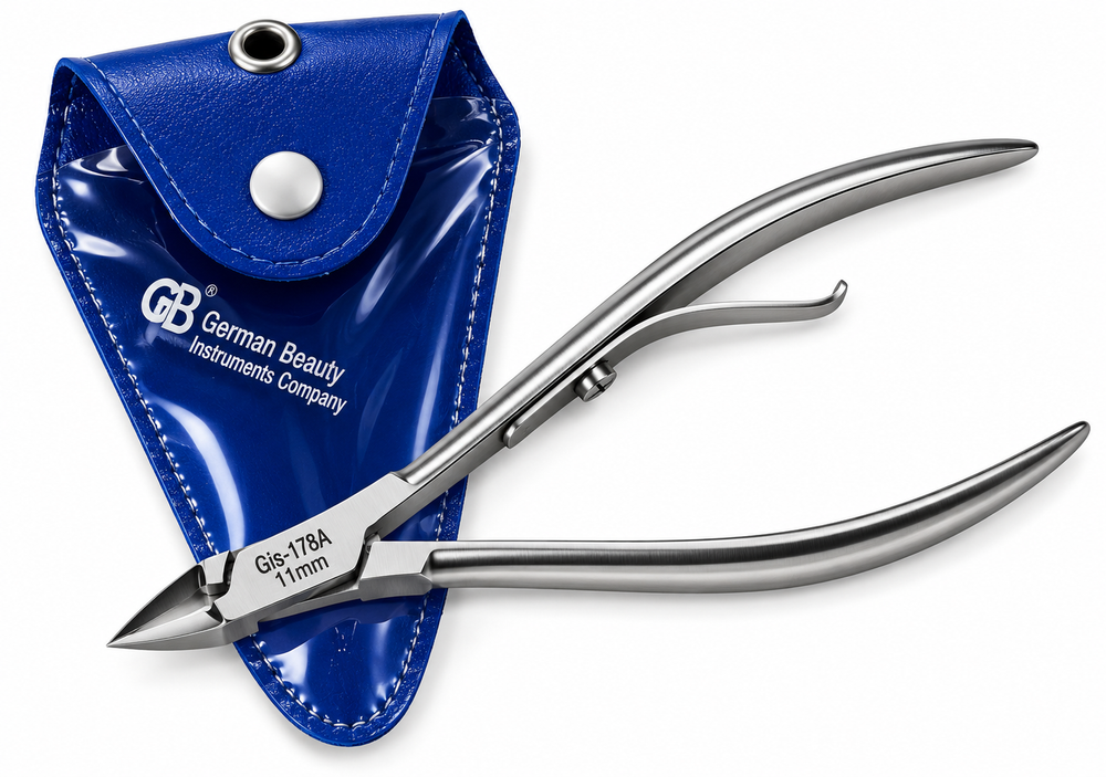 GIS-178A Professional Cuticle & Nail Nipper – 12 mm | 4.5 inch