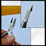 This cuticle nipper is also a nail cutter. It helps in cutting hard nails, ingrown nails, fingernails and crooked nails. Its sharpness is very high, there is no need to sharpen it again.
