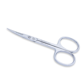 Polish Curve Scissors with Extra Fine Blade and Wide Handle