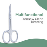 Multifunctional Curved Tips Scissors With Wide Handle