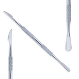 Double Function Spoon Nail Pusher With Knife Shape Blade Head For Best Nail Grooming