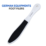 Pediperl Foot File for Feet Callus Remover Foot Rasp - Works Wet and Dry - Professional Care Pedicure Metal Surface Tool to Remove Hard Skin and Smooth Dry Cracked Heels