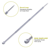 Eyehole Blackhead Remover Pimple Extractor Popper for Acne Removal Tool