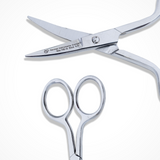 4.5 Inch Multifunctional Curved Tips Design Scissors With Wide Handle