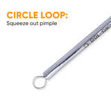 German Titanium Lancet Needle Acne Blackhead Remover Pimple Extractor Popper Tool