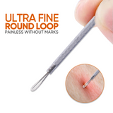 Double Loop Blackhead Remover Pimple Extractor Popper for Acne Comedone Blemish Whitehead Zit Removal Tool
