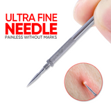 Pimple Extractor Acne Treatment Tool Surgical Grade Blackhead Comedone Removal Popper Tool for Face Nose Blackhead Extractor Tool Silver