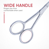 4 Inch Round Head Design Scissors With Wide Handle
