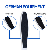 Pediperl Foot File for Feet Callus Remover Foot Rasp - Works Wet and Dry - Professional Care Pedicure Metal Surface Tool to Remove Hard Skin and Smooth Dry Cracked Heels