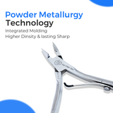 Lifetime Sharp Blade Cuticle Nipper with Powder Metallurgy Technology
