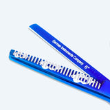 6 Inch Sharp Professional Thinning Scissors with Flat Screw Adjuster, Rubber Silencer