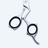 6 Inch Sharp Convex Edge Blade Barber Shear Scissors with Screw Adjuster & Finger Rest