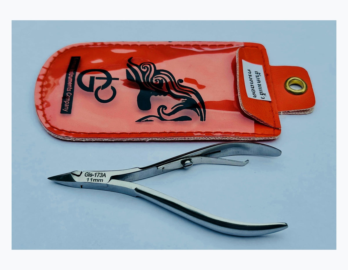 GIS-173A Professional Cuticle Nipper — 11 mm Slim Mouth