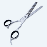 6 Inch Sharp Blade Barber Thinning Shear With Screw Adjuster, Rubber Silencer