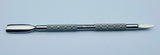 Cuticle Pusher Dual Sided - Sharp Edge Spoon Shaped Double Ended Cuticle Pusher Remover Cleaner Surgical Medical Grade Stainless Steel Manicure Pedicure Nail Art Care