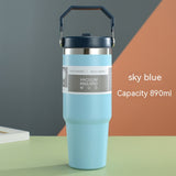 Large Capacity Stainless Steel Portable Vacuum Cup