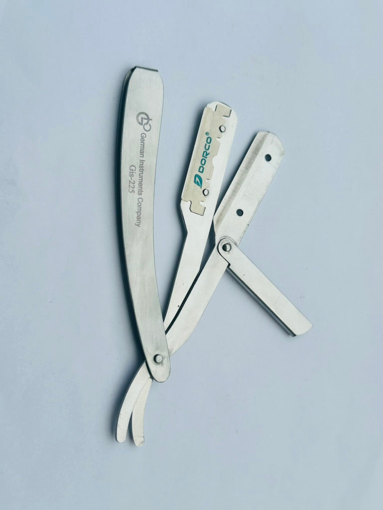 Professional Folding Barber Razor — Gis-225 / Gis-228 / Gis-231B