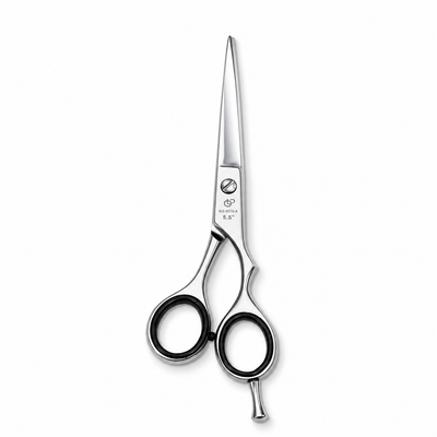 GIS-0070A Barber Hair Cutting Scissors, 5.5 Inch — Polished Finish — image 1