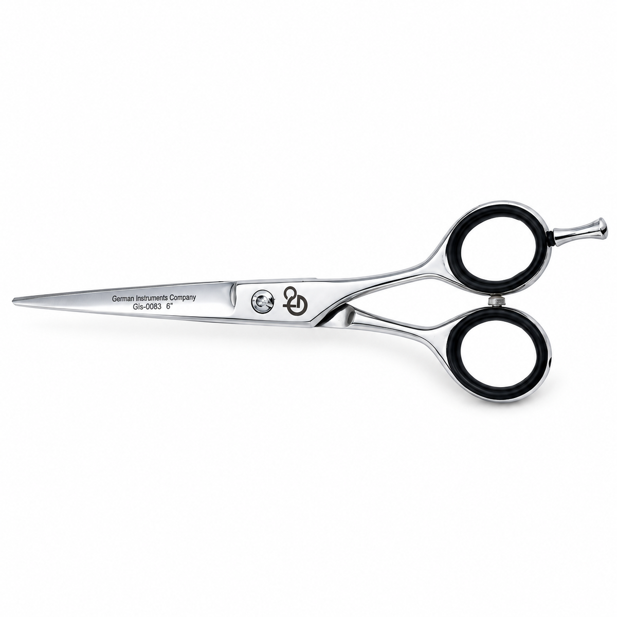GIS-0083 Barber Hair Cutting Scissors, 6 Inch — Polished Finish