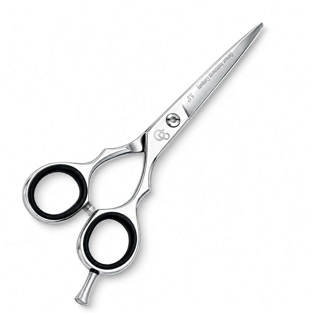 GIS-0079BR 5.5 Barber Hair Cutting Scissors, 5.5 Inch — Polished Finish