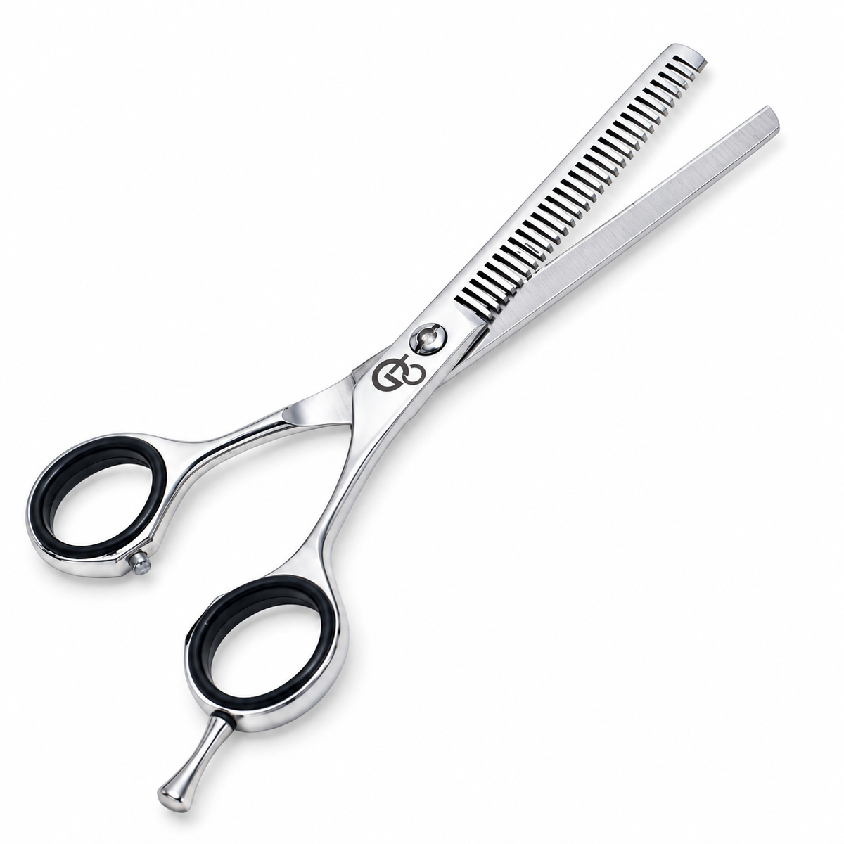 GIS-0077 Barber Thinning Scissors, 5.5 Inch — Polished Finish