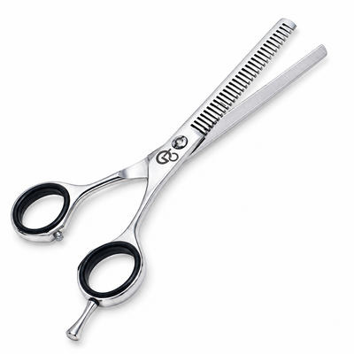 GIS-0077 Barber Thinning Scissors, 5.5 Inch — Polished Finish — image 1