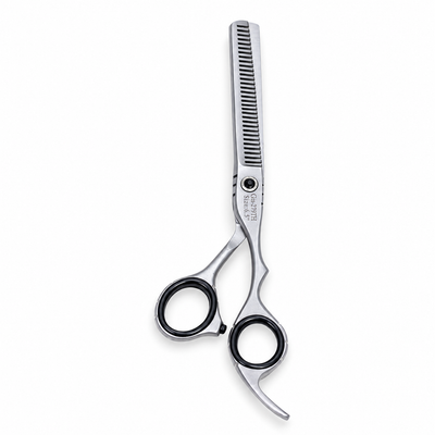 GIS-279th Barber Thinning Scissors, 6.5 Inch — Water Sand Finish — image 1