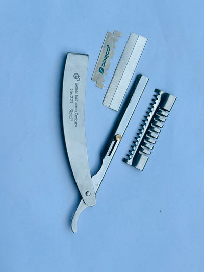 Professional Folding Barber Razor — Gis-223 / Gis-233 / Gis-238 / Gis-236 — image 1