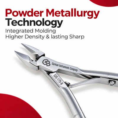 GIS-175B Professional Cuticle Nipper — 440C Matte Finish — image 2