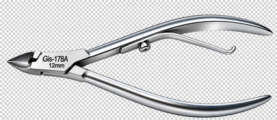 GIS-178A Professional Cuticle & Nail Nipper – 12 mm | 4.5 inch — image 6