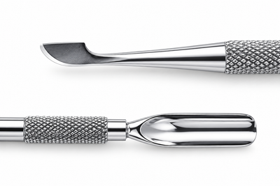 GIS-190L Premium Quality Round-Head Nail Pusher — Spoon Cuticle Tool — image 6