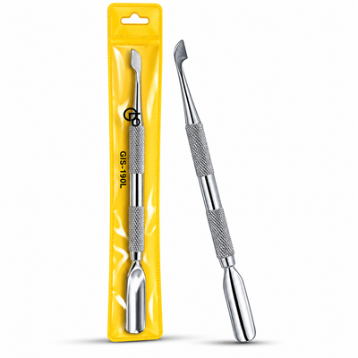 GIS-190L Premium Quality Round-Head Nail Pusher — Spoon Cuticle Tool — image 8