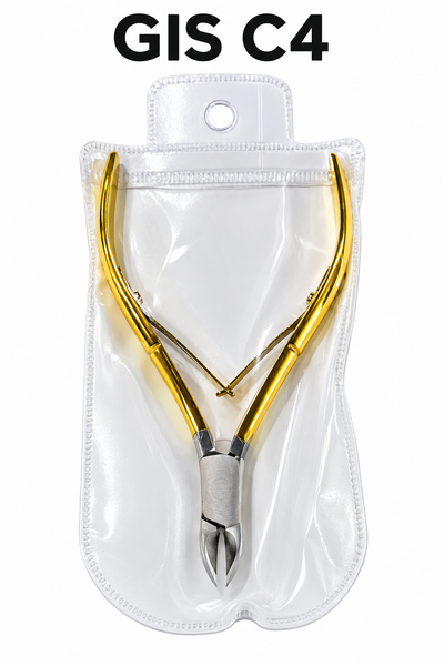 GIS C4 Medium Gold Cuticle Nipper — 6 mm — image 1