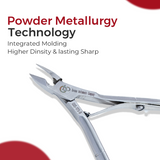 Sharp Blade Cuticle Nipper with Powder Metallurgy Technology: Lifetime Sharpness for Precision Nail Care