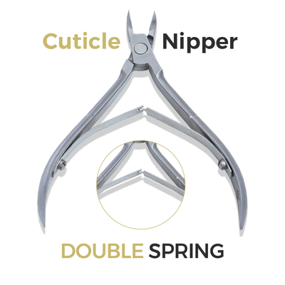 Professional Double-Spring Cuticle Nipper – GIS175A — image 2