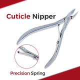 Sharp Blade Cuticle Nipper with Powder Metallurgy Technology: Lifetime Sharpness for Precision Nail Care