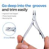 Lifetime Sharp Blade Cuticle Nipper with Powder Metallurgy Technology