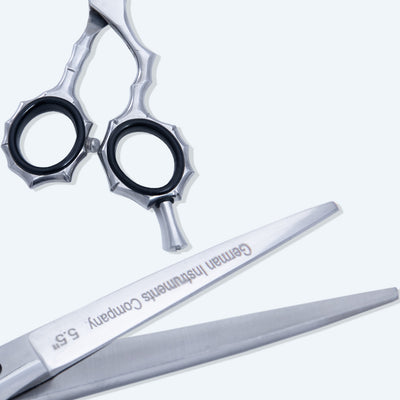 GIS-257BR Barber Hair Cutting Scissors, 5.5 Inch — Polished Finish — image 4