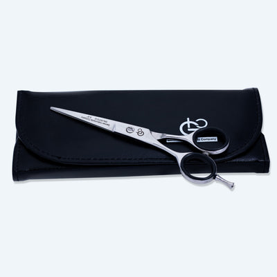 6.5 Inch Barber Hair Cutting Scissors — Screw Adjuster, Rubber Silencer & Grip Ring — image 6