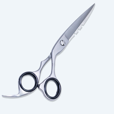 GIS-278BR Barber Hair Cutting Scissors, 6.5 Inch — Water Sand Finish — image 4