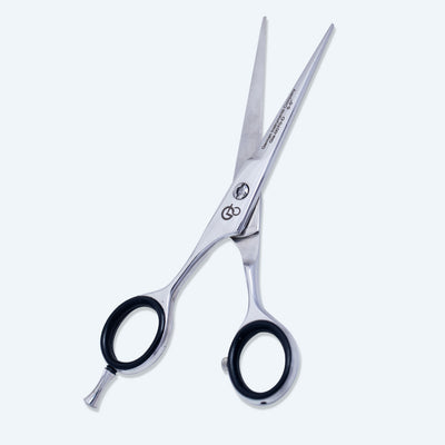 6.5 Inch Barber Hair Cutting Scissors — Screw Adjuster, Rubber Silencer & Grip Ring — image 7