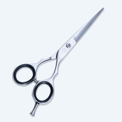 6 Inch Barber Hair Cutting Scissors — Screw Adjuster & Rubber Silencer — image 2