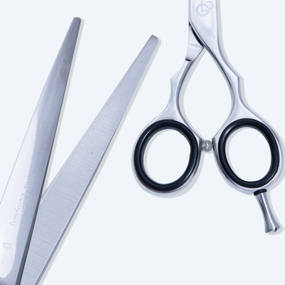 6 Inch Barber Hair Cutting Scissors — Screw Adjuster & Rubber Silencer — image 5