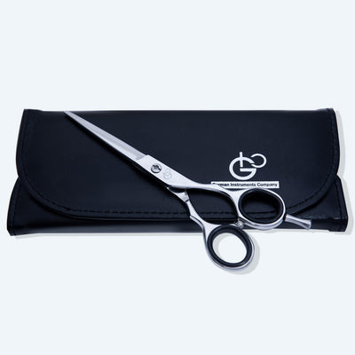 6 Inch Barber Hair Cutting Scissors — Screw Adjuster & Rubber Silencer — image 7
