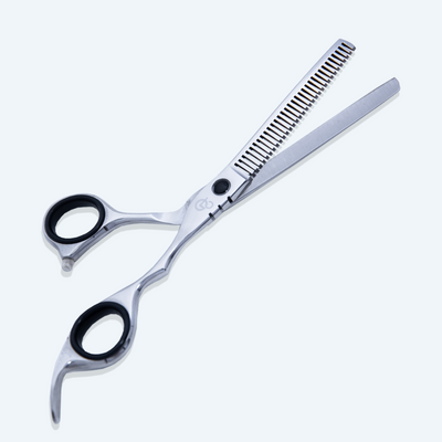 GIS-279th(p) Barber Thinning Scissors, 6.5 Inch — Polished Finish — image 3