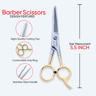 SuperCut Barber Thinning Scissors — German Stainless Steel — image 2