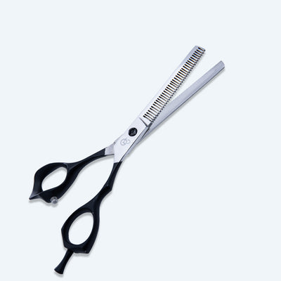 6.5 Inch Barber Hair Cutting Scissors — Sharp Blade, Flat Screw Adjuster, Rubber Silencer & Grip Ring — image 5