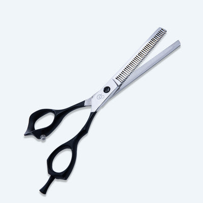 6.5 Inch Barber Hair Cutting Scissors — Sharp Blade, Flat Screw Adjuster, Rubber Silencer & Grip Ring — image 6