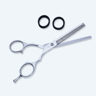 GIS-0079TH-B Barber Thinning Scissors, 6 Inch — Polished Finish — image 3